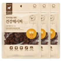 굿데이 건강레시피 큐브 강아지 간식 300g, 황태, 1개