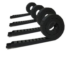 10x20mm L1000mm 케이블 드래그 체인 와이어 캐리어 CNC 라우터 공작 기계 용 엔드 커넥터 포함완전 밀폐형, 10x15mm