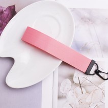 단색 무지 기본 컬러 리본 스트랩 키링 키체인 가방 고리 열쇠고리 키홀더 DIY 만들기 제작 데코 꾸미기 자수 이니셜 새기기 분홍색 핑크, 퍼플