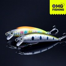 오마이갓피싱 올드보이 미노우 60F 8컬러 배스 쏘가리낚시 플로팅미노우 루어낚시, ODB60F-3