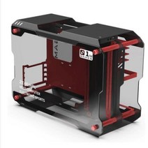 부품 ZEAGINAL 미니 MATX ITX 알루미늄 소형 데스크탑 컴퓨터 PC 완전 투과성 DIY ZC-01M, 3.Black
