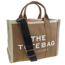 [마크 제이콥스] MARC JACOBS THE COLORBLOCK SMALL TOTE BAG 가방 토트 백 숄더 2WAY 가방 캔버스 브라운계 여성 h063m01re21 []