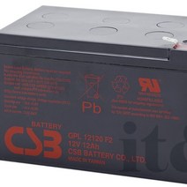 [CSB UPS 배터리] GPL12120F2, 100개