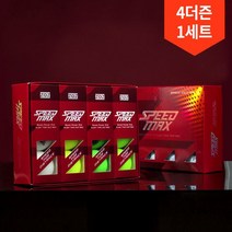넥센 4더즌 총48구 스피드맥스 부스트파워 골프공, 슈퍼 패스트 화이트 4박스