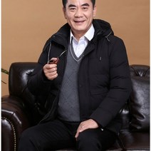 남성 벨벳 패딩 중년 패딩 EH 02