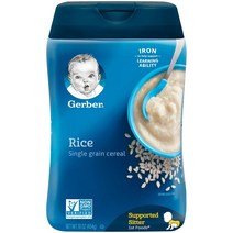 거버 시리얼 454g, 1개, 쌀(Rice)