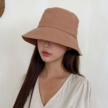 빅 오버 사이즈 무지 버킷햇 연예인 벙거지 남자여자