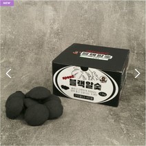 스피드 블랙알숯 브리켓 차콜 1.3kg 4박스 바베큐&캠핑&야자 참숯 조개탄 점화탄 불멍 착화제