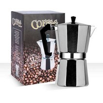커피 메이커 포트 퍼콜 레이터 미니 버너 소형 스토브 8 각형 알루미늄 용 주방 도구 Stove Coffee Maker, 01 primary color