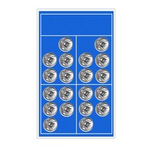 스냅 버튼 블랙 실버 메탈 패스너 프레스 8/12/16/18/20mm 철 스터드 도금 라운드 의류 봉제 액세서리, [07] Silver 14mm 20pcs