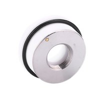 Precitec RayTools 용 세라믹 KT B2 Con P0571-1051-00001 섬유 절단 헤드 28mm 용 노즐 홀더, 하얀색