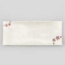 굿다이닝 동백 직스끼 김밥접시, G-0622 직스끼 (28.8×11.9×2.4cm), 1개
