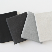 릴리패브릭 골지시보리 나폴리_모노컬러계열(1마 반마) 소매 립직, 블랙