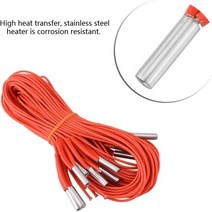 5 개 12V/24V 40W 30W 3D 프린터 카트리지 히터 튜브 1m Makerbot Reprap 압출기 부품, 24V 40W 1M