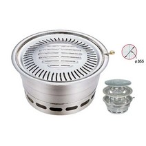 성일로스타 상향식 고급형 숯불로스타 V-3000 숯불전용 고기집 구이전문점 화로대, 1개