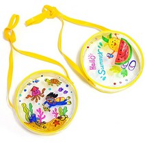 원형 비치백 (크로스 가방)