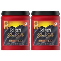 Folgers 폴저스 블랙 실크 다크 로스트 그라운드 커피 292g