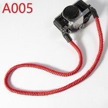 강력한 등산 나일론 로프 카메라 숄더 스트랩 넥 디지털 라이카 캐논 니콘 올림푸스 펜탁스 소니, Red
