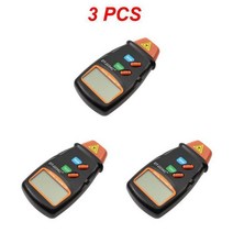 디지털 사진 타코미터 비접촉 Rpm 속도 게이지 회전 스핀 2.5 999.9 1 PCs 3, 02 Style A 3pcs