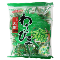 행복마트 빠른배송 그린피스 와사비콩과자 380g, 380g 1봉지