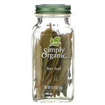 Simply Organic 베이 리프 유기농 인증 | 4g(0.14온스), 1, 1개