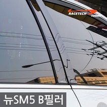 레이스텍 B필러 C필러 미러플레이트 기둥몰딩, B필러 뉴SM5(6P)