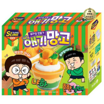 라이브잇 흔한남매 애기망고 슬라임 만들기 세트, 10세트, 혼합색상