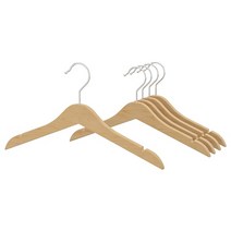 이케아 헹아 어린이옷걸이 5P 원목 32x17x1cm, 1개, 이미지참조