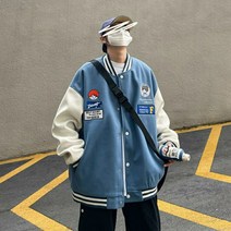 남성 남학생 야구점퍼 자수 재킷 점퍼 빅사이즈L230129026