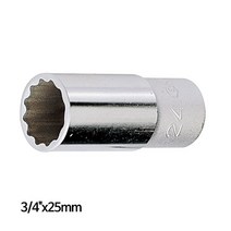 복스알 공구 복스 지니어스 롱핸드소켓 12각 1/2in 25mm