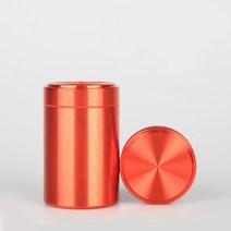 밀폐 차통 보관용기 찻잎 보관 휴대용 뚜껑이 있는 미니 티타늄 합금 차 캐디 티구아닌 저장 탱크 여행 상자 주석 용기 향신료 항아리, [01] 4.5x7cm, [02] B