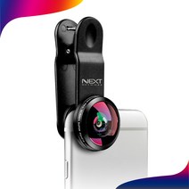 넥스트 0.2배율 초광각 스마트폰 어안렌즈 NEXT-10MM, 블랙, 1개