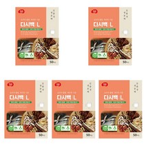 친환경 생분해 다시백 대형 50매 X 5팩 II 육수망 국물팩 우림백, 대(L)