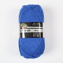 [앵콜스] (10+1)슈퍼메리노울 울혼방실 니트뜨기 뜨개실 털실, 1016 맑은블루(##5볼묶음)