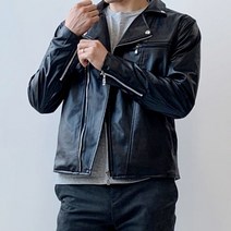 슬림핏 남성자켓 인조가죽 라이더자켓 패션코디 점퍼 코트원피스 체크가디건-72394EA