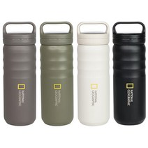 JSG 내셔널지오그래픽 텀블러 [그래픽에어터치-7754], 밀리터리그린, 540ml