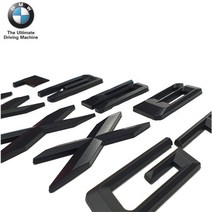 BMW X시리즈 엠블럼 X1 X3 X5 X6 GT엠블럼 BMW용품 G30 BMW악세사리, (03)X5
