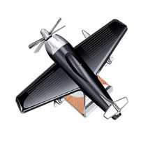 프로펠러기 회전 차량 인테리어 방향제 고급 디퓨져, 실버, 클린코튼 10ml