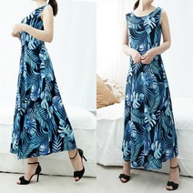 바닐라나인 세상e편한 구김없는 쿨원단 a라인 나시원피스