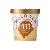 동서 헤일로탑 아이스크림 씨솔트카라멜 473ml, 단품