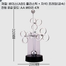진자운동 키네틱아트 무한동력 무중력 소품 장식품