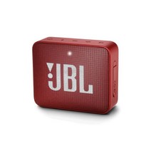 JBL-GO 2 강력한 휴대용 블루투스 스피커 무선 스피커 IPX7 방수 BT 연결 사운드 박스, red