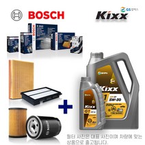 SM3 뉴 1.6 가솔린 (09년7월-14년식) 킥스합성유+보쉬필터 세트