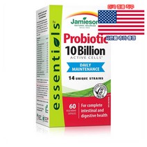 자미에슨 프로바이오틱 10 Billion 60정 영양제 자메