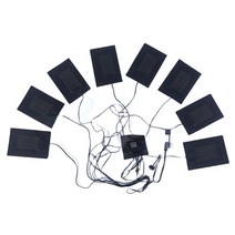 허리 마사지매트 온열기 전자파없는 전기 온열 매트 조끼 재킷 기어 조절 가능한 온도 옷, 1에서 9