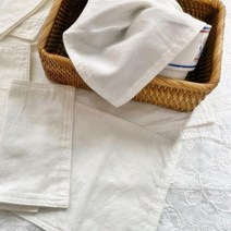 꽃비 강화 소창행주 무형광 2겹행주, 6장