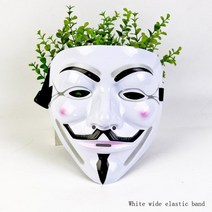 오페라유령마스크 오페라유령가면 할로윈 클럽 나이트, V 화이트