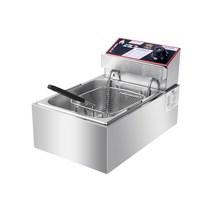 전기 튀김기 대용량 대형 10L 다기능 식당용 업소용, 10L주력/과열보호/큰바구니/타이밍핸들/분리기
