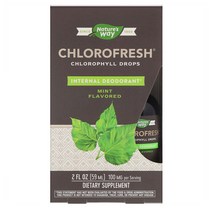 네이쳐스웨이 클로로 프레쉬 클로로필 드랍 민트 Natures Way Chlorofresh Chlorophyll D Ci Ep 59Ml