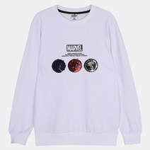 유솔 ULMA20S04 남아 봄가을 마블 어벤져스 스팽글 얇은 맨투맨 (여유로운 핏)_강남점